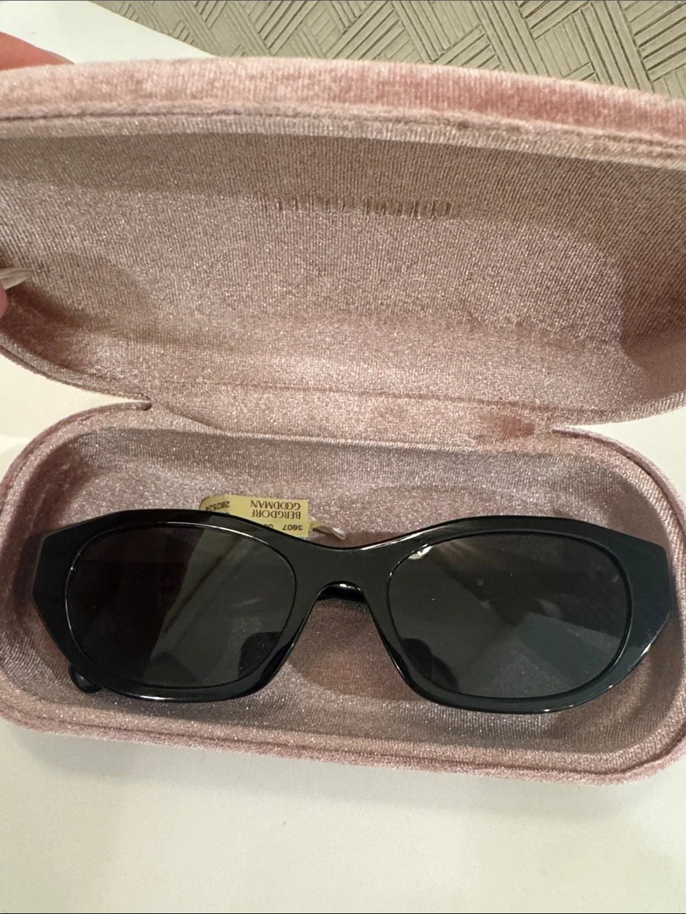 Miu Miu Black sunglasses  Miu Miu MU A03S